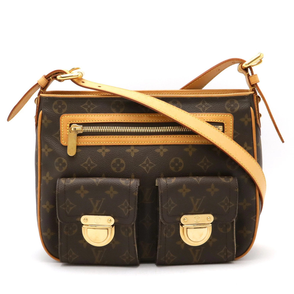 LOUIS VUITTON Monogram Hudson Crossbody Bag Long